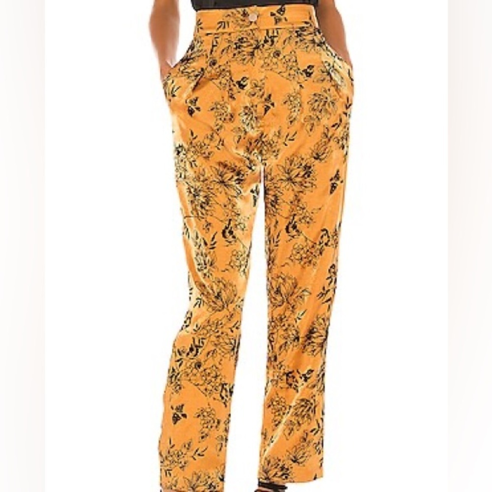House of Harlow x Revolve Jaya Pant in Copper Floral - Picture 2 of 7
